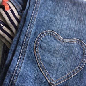 Mini Boden Heart Pocket Jeans NWT