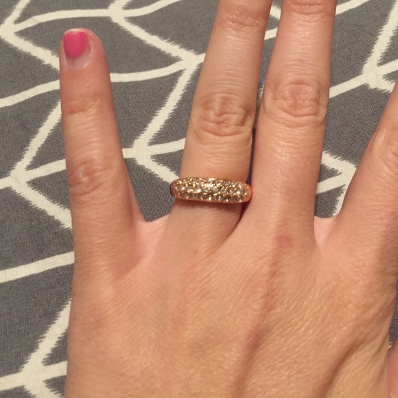 Rose gold ring