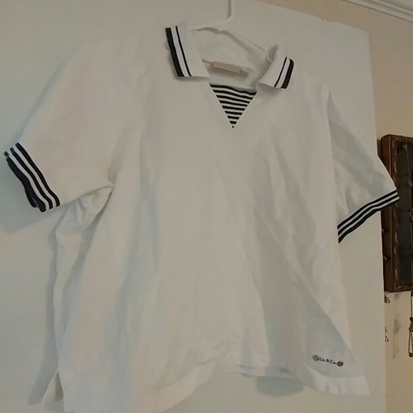 Liz & Co sailor top - Picture 1 of 1