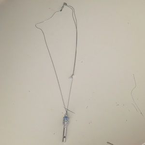 Blue Whistle Necklace - Vintage 66 Alex and Ani