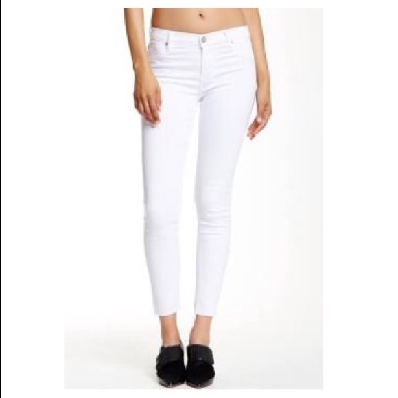 hudson nico white jeans