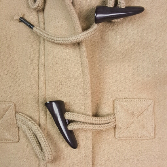 Camel-colored Toggle Jacket - Picture 3 of 3