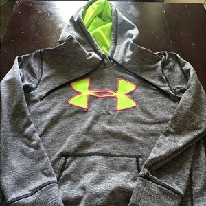 UA hoodie.