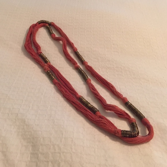 Boutique red necklace