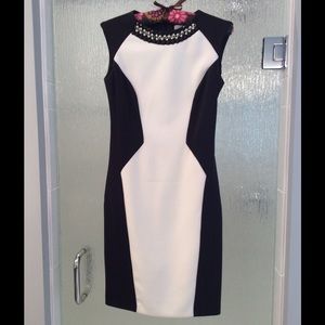 Black and White NY&Co Dress