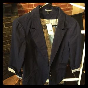 Express-Cotton Blazer Size 8-