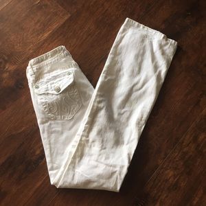 MEK White Denim