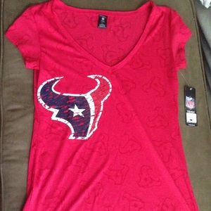 Official Houston Texans burnout top