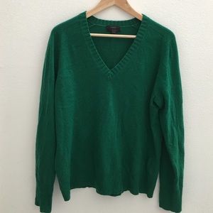 J. Crew wool, nylon, cashmere sweater