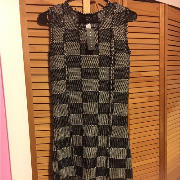 Sisley tweed dress