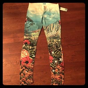 Mother Denim Print Jeans