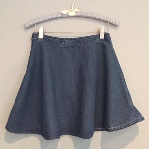 Forever 21 denim circle skirt