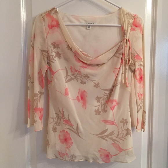 Floral Silk Top