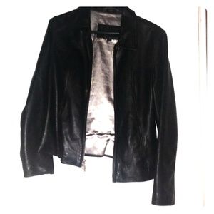 ❤️100% genuine leather GUESS Moto Jacket