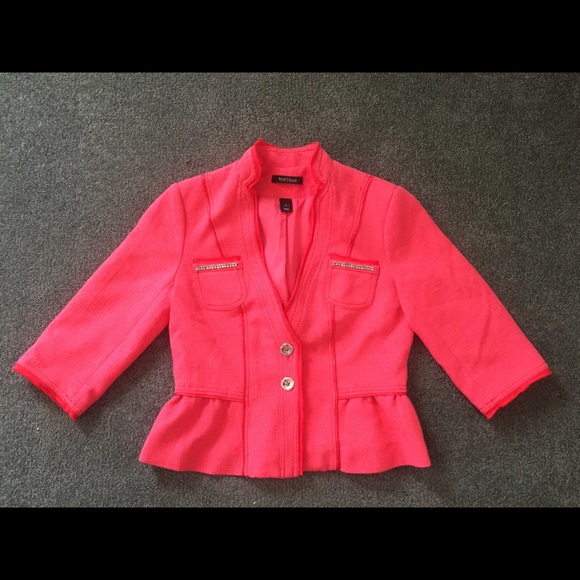 WHBM Coral Blazer