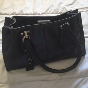 Small black handbag