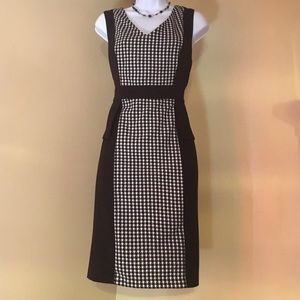 Black and white dress