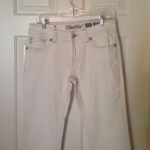 Miss Me white jeans