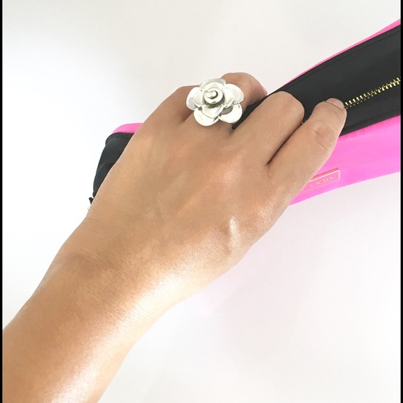 Statement Flower Ring - image 4