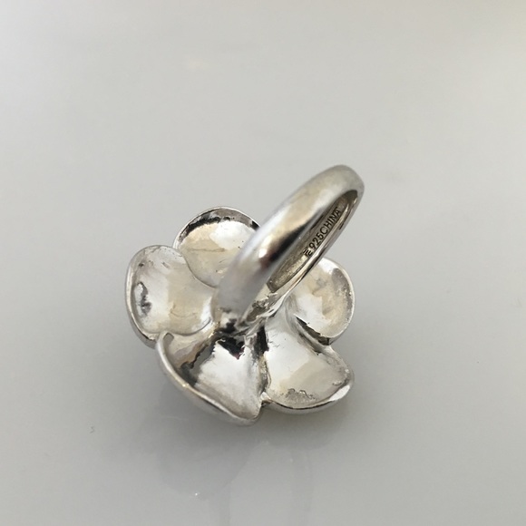 Statement Flower Ring - image 3