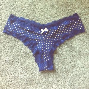 Victoria's Secret Polka Dot Cheeky Panties