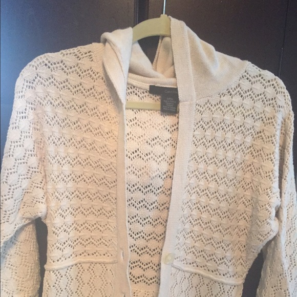 Calvin Klein cardigan hooded
