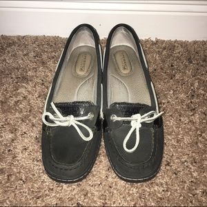 Black Sperrys