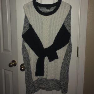 Knit sweater dress