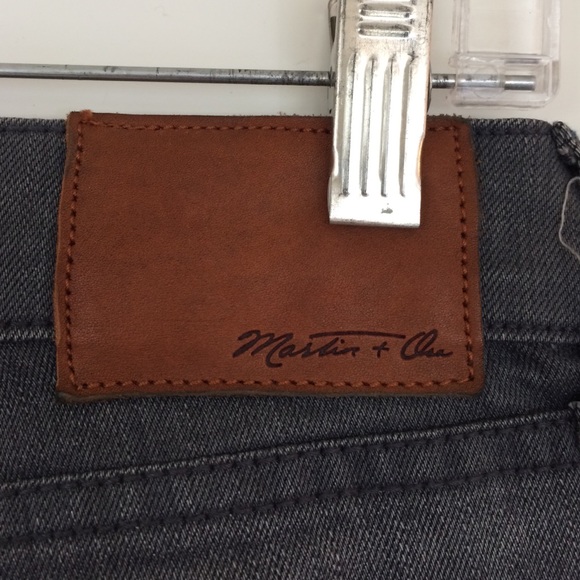 Martin + Osa slate gray bootleg jeans - Picture 3 of 4