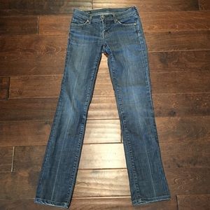 Citizens of humanity jeans *small tear* straight