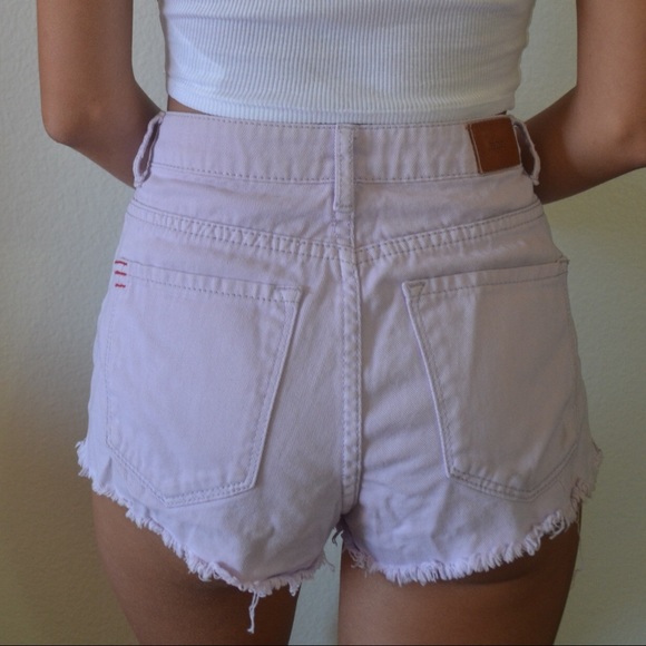 Urban Outfitters light lavender shorts. - Picture 2 of 2