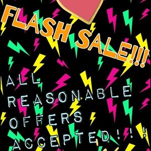 FLASH SALE!!!!!