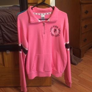 PINK quarter zip