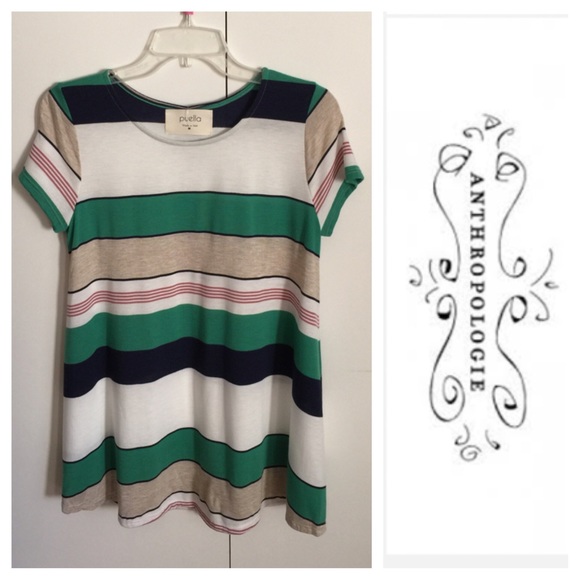 Anthropologie Tops - Anthropologie striped top by Puella-NWOT-medium
