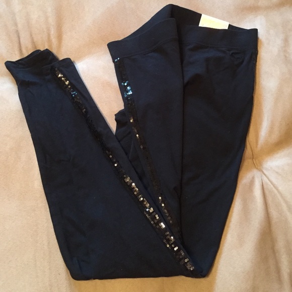 PINK fashion legging black