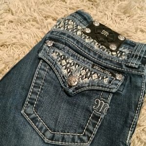 MissMe girl's boot cut jeans