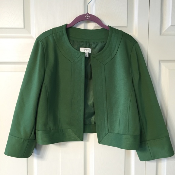 Ann Taylor LOFT cropped jacket