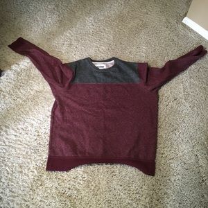 Burgundy sweater