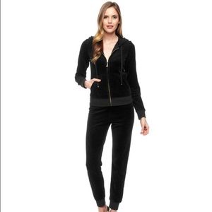 J bling Robertson Original Velour Jacket and Pants