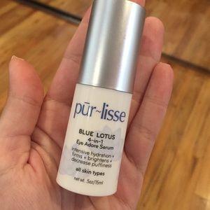 ⭐️ Pur-lisse blue lotus 4-in-1 eye serum.
