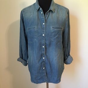 Denim Boyfriend Shirt