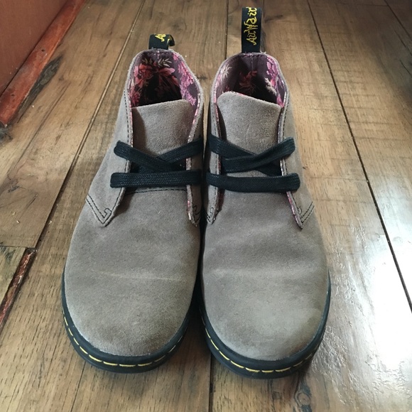 Dr. Martens Taupe Henny Shoe - Women's 6