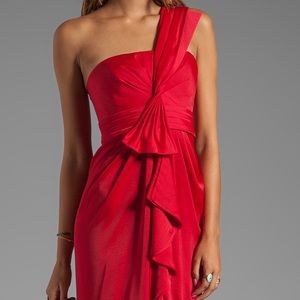 BCBG One Shoulder Formal Dress Size 0