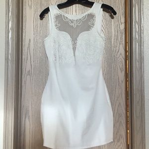 NWT NBD white minidress