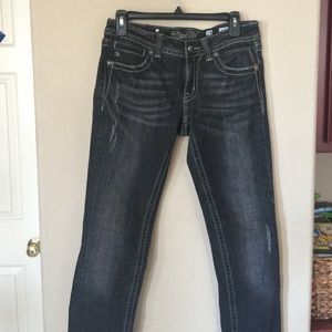 dark wash miss me jeans
