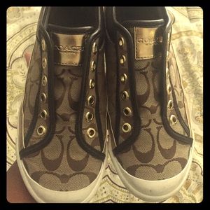 Coach sneakers.