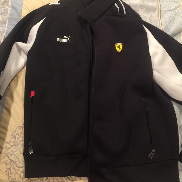 Ferrari zip-up sweatshirt