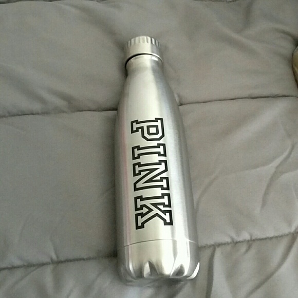 PINK Metal water bottle