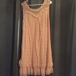 Beautiful peach dress