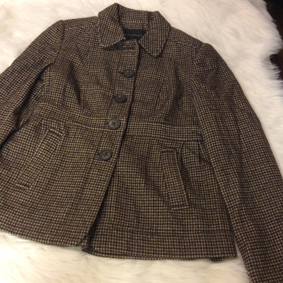 LAST CHANCE Banana Republic  BrownHerringbone - Picture 2 of 4
